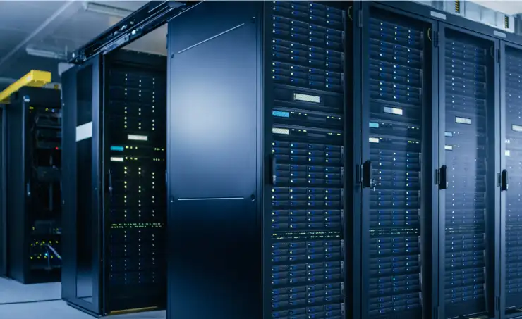 データセンター排熱の再利用による冷却コスト削減のイメージ